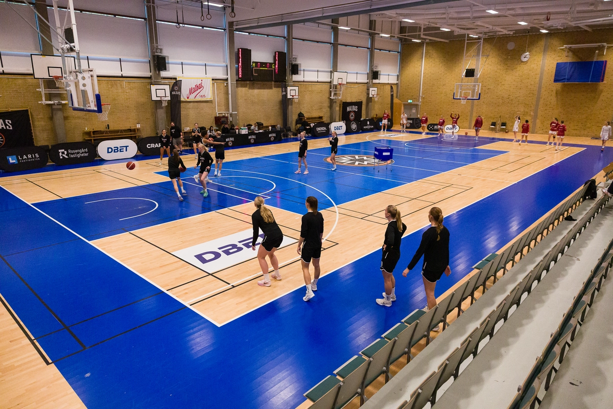Basketbilder fr&aring;n BL, Malbas vs Brahe