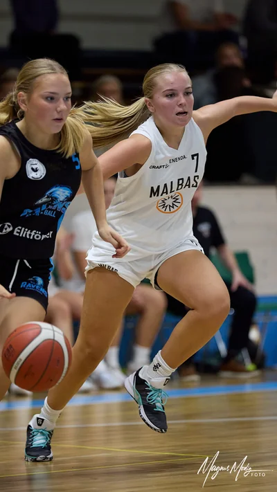 Växjö Ravens möter Malbas i Basketettan Dam södra, lördagen den 3 oktober 2026 klockan 15.00 i Strandbjörkshallen i Växjö. Foto: Magnus Modig.